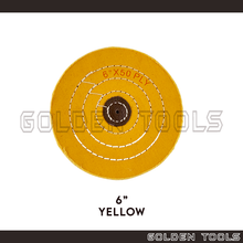 Load image into Gallery viewer, 50 Ply Stitched / Unstitched Disk Cloth Polishing Buff Wheel Leather Center Jewellery Polishing Metal Polishing Tools
