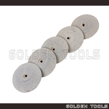 Load image into Gallery viewer, 7/8" White Soft Knife Edge Wheel Rubber Point Silicone Point Jewellery Polishing Metal Polishing Dental Polishing Tools