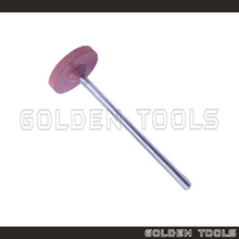 Load image into Gallery viewer, M2-11 M2-53 M2-162 Flat Edge Wheel Brown Silicone Point With 2.35mm HP Shank Jewellery Metal Dental Polish