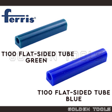 Load image into Gallery viewer, Ferris T100 Blue/Green Flat-Sided Tube Wax Ring Tube Carving Tools Lost Wax Casting Jewellery Casting Investment Casting
