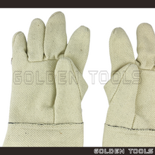 Load image into Gallery viewer, 20" Kevlar Gloves Asbestos Gloves High Temperature Heat Resistance Gold Melting Furnace Metal Laboratory Jewellery