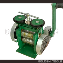 Load image into Gallery viewer, Manual Hand Rolling Mill Machine For Wire, Flat Sheet Plate And Half Round Jewellery Casting Shaping Mesin Gelek