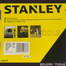 Load image into Gallery viewer, Stanley 2000W Hot Gun Heat Gun Air Blower For Industrial Use