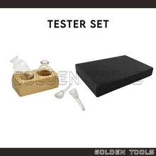 Load image into Gallery viewer, Acid Bottle & THICK Touchstone Gold Test Stone Batu Uji Emas Test Kit Set