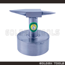 Load image into Gallery viewer, Double Horn Anvil With Heavy Round Base Jewellery Tools Metal Casting Tools Shaping Tools
