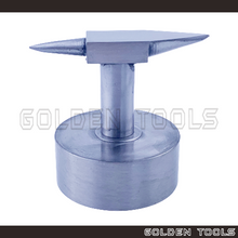 Load image into Gallery viewer, Double Horn Anvil With Heavy Round Base Jewellery Tools Metal Casting Tools Shaping Tools
