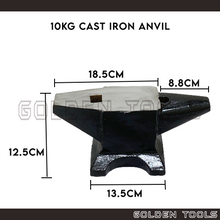 Load image into Gallery viewer, 10kg / 15kg / 20kg Cast Iron Anvil for Heavy Duty Use Industrial Use
