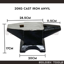 Load image into Gallery viewer, 10kg / 15kg / 20kg Cast Iron Anvil for Heavy Duty Use Industrial Use
