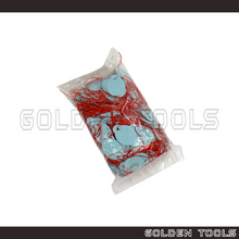 Load image into Gallery viewer, ± 500 Pcs Oval Shape Blue Jewellery Price Tag With Thin Red Thread Display Tag Emas Label Tanda Harga
