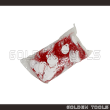 Load image into Gallery viewer, ± 500 Pcs Oval Shape White Jewellery Price Tag With Thin Red Thread Display Tag Emas Label Tanda Harga

