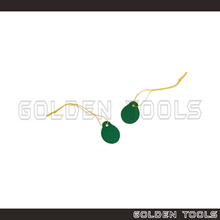 Load image into Gallery viewer, Oval Jewellery Price Tag White Red Orange Green Pink Tag Emas Label Display Tag Label Tanda Harga
