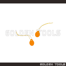 Load image into Gallery viewer, Oval Jewellery Price Tag White Red Orange Green Pink Tag Emas Label Display Tag Label Tanda Harga
