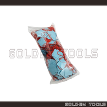 Load image into Gallery viewer, ± 500 Pcs Rectangular Shape Blue Jewellery Price Tag With Thin Red Thread Display Tag Emas Label Tanda Harga
