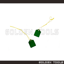 Load image into Gallery viewer, Rectangle Jewellery Price Tag White Red Orange Green Pink Tag Emas Label Display Tanda Harga
