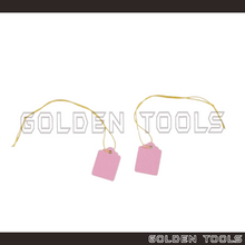 Load image into Gallery viewer, Rectangle Jewellery Price Tag White Red Orange Green Pink Tag Emas Label Display Tanda Harga
