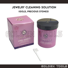 Load image into Gallery viewer, Town Talk Gold Semi-Precious Stone Jewellery Cleaning Solution Tools Set
