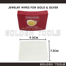 Load image into Gallery viewer, Connoisseurs #1051 Jewellery Wipes Jewellery Cleaning Gold Silver Cleaning Remove Tarnish Jewellery Tools
