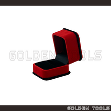 Load image into Gallery viewer, Red Spray Velvet Jewellery Box For Ring Earring Necklace Jewellery Box Jewellery Storage Jewellery Display Jewellery
