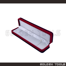 Load image into Gallery viewer, Red Spray Velvet Jewellery Box Bracelet Necklace Jewellery Box Jewellery Storage Jewellery Display Jewellery Organizer
