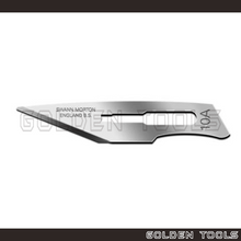 Load image into Gallery viewer, Swann-Morton 5 pcs Non-sterile Carbon Steel Straight Surgical Blades No.10A Mould Cutting Jewellery Casting Tools Dental
