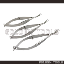 Load image into Gallery viewer, Capsulotomy Scissor With Angled Pointed Tip Spring Action Hand Tools
