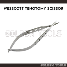Load image into Gallery viewer, Wesscott Tenotomy Scissor With Sharp Tip Spring Action Hand Tools
