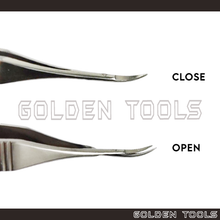 Load image into Gallery viewer, Corneal Scissor With Ultra Fine Curved Tip Spring Action Hand Tools
