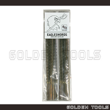 Load image into Gallery viewer, Eagleswords No.4/0 Swiss Piercing Saw Blade Mata Gergaji Emas Perak For Hard Metal Fine Cutting Jewellery Dental Tools
