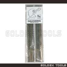 Load image into Gallery viewer, Eagleswords No.6/0 Swiss Piercing Saw Blade Mata Gergaji Emas Perak For Hard Metal Fine Cutting Jewellery Dental Tools
