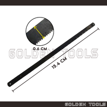 Load image into Gallery viewer, Junior Hacksaw Blades 32 TPI Carbon Steel Saw Blade Mata Gergaji Wood Plastic DIY Hand Tools
