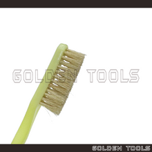 Load image into Gallery viewer, Bristle Brush With Plastic Handle For Metal Cleaning Polishing Metal Jewellery Tools / Berus Kilat
