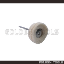Load image into Gallery viewer, 21mm Abrasive Mounted Slices Felt Cloth Brush Wheel Brush 2.35mm Shank Polishing Buff Jewellery Tools Dental Tools
