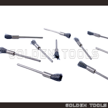 Load image into Gallery viewer, 5cm Steel Wire End Brush With 2.35mm Shank Rotary Tools Jewellery Polishing Metal Polish Dental Polishing Tools

