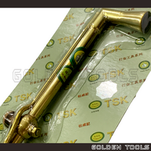 Load image into Gallery viewer, TSK Small Brass S-Type Double Pipe Welding Torch Tools Jewellery Welding Tools Soldering Tools Jewellery Casting Tools

