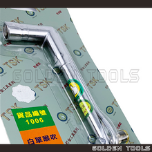 Load image into Gallery viewer, TSK Small Chrome-Plated Single/Double Pipe Welding Torch Tools Jewellery Welding Tools Soldering Jewellery Casting Tools
