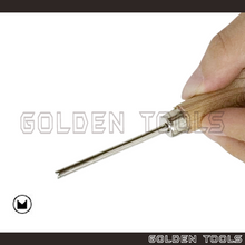 Load image into Gallery viewer, Pusher Set for Stone Setting Wooden Handle Gem Ring Settings Jewellery Setting Bezel Prong DIY Ring Craft Cincin Batu
