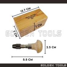 Load image into Gallery viewer, Bezel Setting Set 18 Punches Stone Setting Prong Pushing Punch Concave Burnisher Tools
