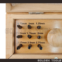 Load image into Gallery viewer, Bezel Setting Set 18 Punches Stone Setting Prong Pushing Punch Concave Burnisher Tools

