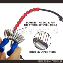 Load image into Gallery viewer, Bead Stopper With Sleeve Anti Slip Bead Stop Bead Beading Tools DIY Handicraft Bracelet Beadsmith Art Works
