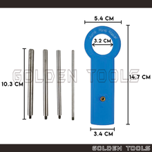 Load image into Gallery viewer, Jump Ring Maker Round Shape Mandrel Ring Tools Accessories DIY Handicraft Jewellery Making Tools
