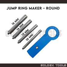 Load image into Gallery viewer, Jump Ring Maker Round Shape Mandrel Ring Tools Accessories DIY Handicraft Jewellery Making Tools
