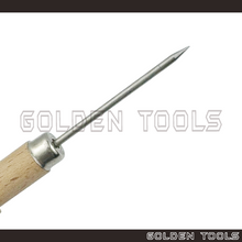 Load image into Gallery viewer, Stainless Steel Soldering Pick Solder Pick Wooden Handle Jewellery Needle Tool Clay Modelling Sculpting DIY Craft
