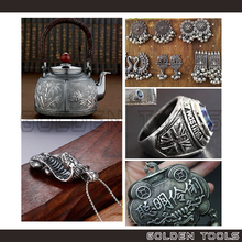Load image into Gallery viewer, Silver Oxidizer Blackener Solution Retro Vintage Jewellery Making DIY Design
