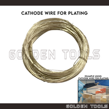 Load image into Gallery viewer, ± 4.8 Gram Cathode Wire For Plating Sadur Emas Perak Electroplating Jewellery Electroplating Plating Tools
