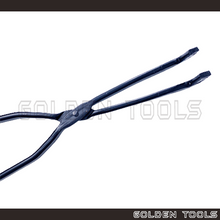 Load image into Gallery viewer, 17'' Steel Tong For Dish Bowl Cup Crucible Penyepit Mangkuk Lebur Gold Laboratory Alloy Metal Melting
