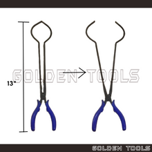 Load image into Gallery viewer, 13" Plier Tong for Graphite Crucible Gold Silver Metal Melting Casting Jewellery Tools
