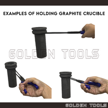 Load image into Gallery viewer, 13" Plier Tong for Graphite Crucible Gold Silver Metal Melting Casting Jewellery Tools
