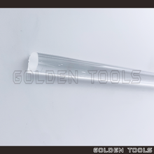 Load image into Gallery viewer, Transparent/White Milky Colour Quartz Stirring Rod Quartz Rod Laboratory Metal Melting Gold Melting High Temperature
