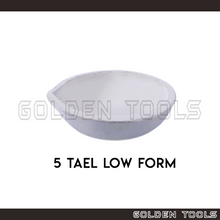 Load image into Gallery viewer, 5 Tael Premium Italy Ceramic Cup Crucible Dish Bowl/ Mangkuk Lebur Emas Gold Dental Alloy Metal Melting Laboratory Use
