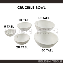 Load image into Gallery viewer, Local Crucible Bowl for Melting Mangkuk Lebur Emas Laboratory Dental Alloy Metal Furnace Tools
